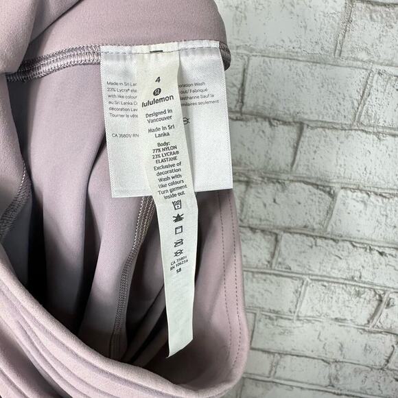 Lululemon Leggings Get in Line Super High Rise Tight 28" Violet Verbana Purple 4 - Picture 4 of 10